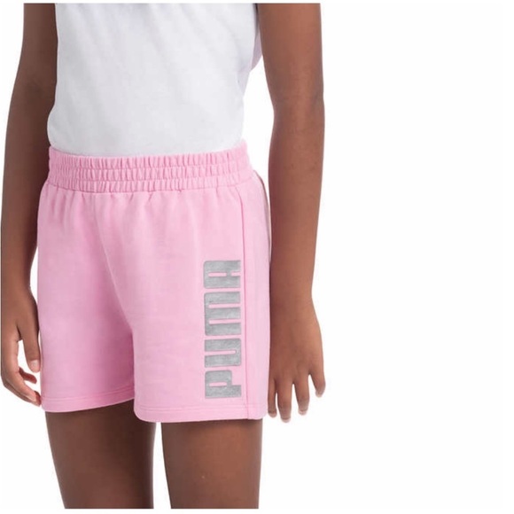 NWT PUMA Youth Girls 4-piece Set - White/Pink Set - M - Picture 10 of 10